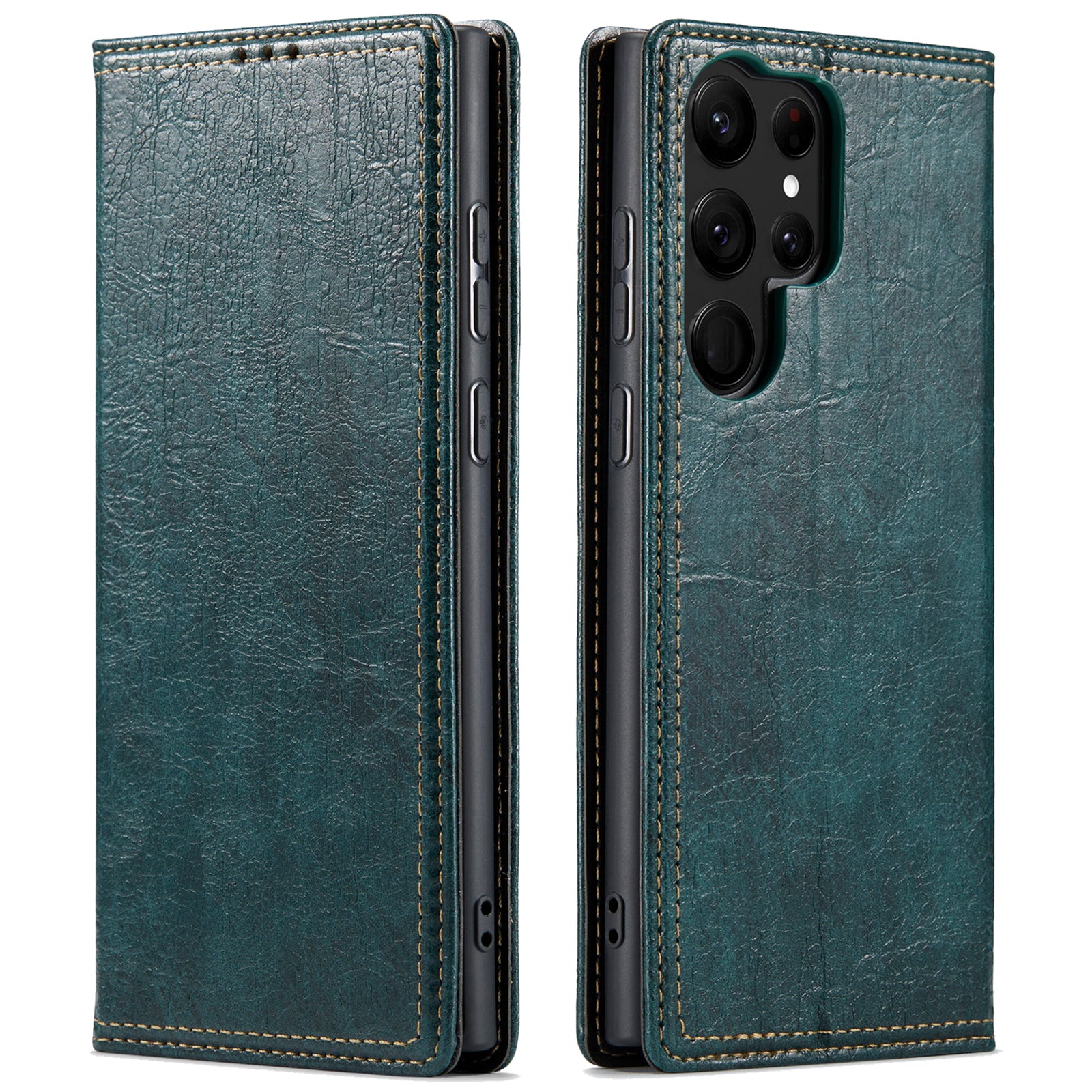 For Samsung Galaxy S23 Ultra Anti-scratch Tree Texture Phone Cover Leather Stand Wallet Phone Case For Samsung Galaxy S23 Ultra Anti-scratch Tree Texture Phone Cover Leather Stand Wallet Phone Case